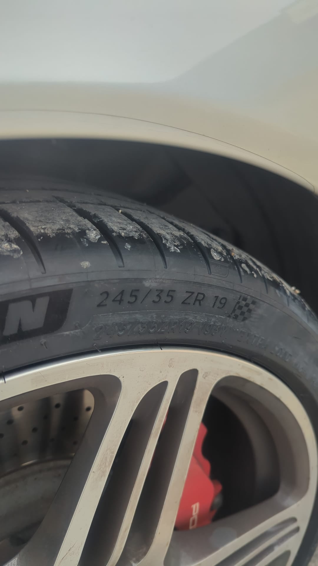2007 - 2012 Porsche 911 Turbo (Michelin 4S 245/35R19 305/30R19)