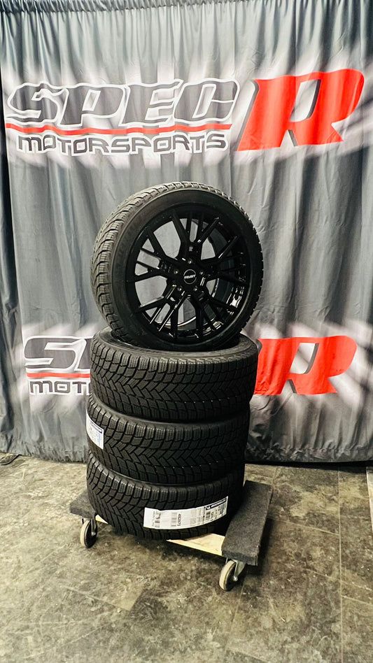 2019+ BMW 3 Series 18" Winter Tire and Wheel Package (Performance Michelin Tires and Fast Wheels)