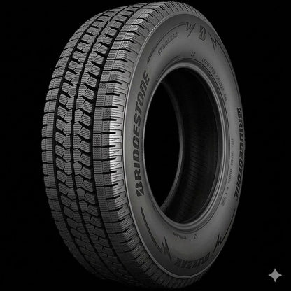 2024+ Tesla Cybertruck 20" Winter Tire and Wheel Package (Studless Bridgestone Tires and Fast Wheels)