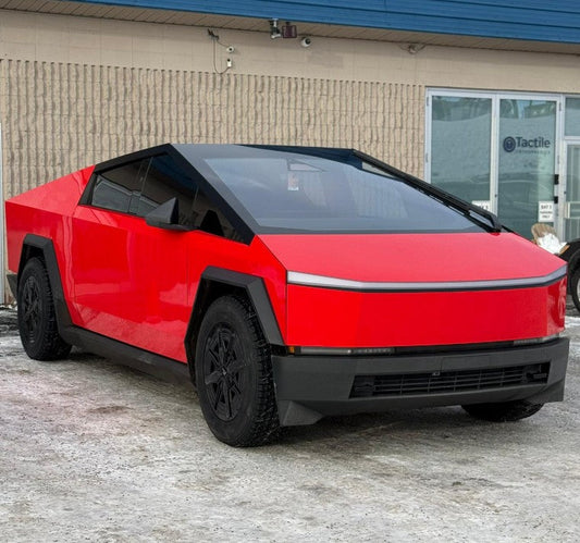 2024+ Tesla Cybertruck 20" Winter Tire and Wheel Package (Studded Firestone Tires and Fast Wheels)
