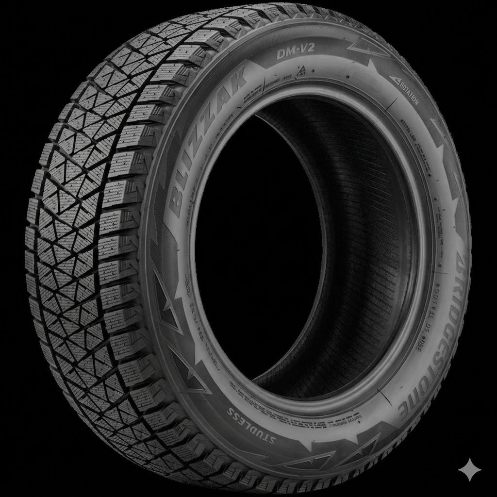 2015+ Ford F150 (WITHOUT Max Trailer Tow Package) 17" Winter Tire and Wheel Package (Studless Bridgestone Tires and Replika Wheels)
