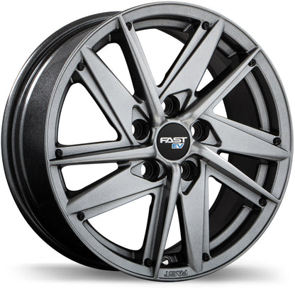 2023+ Audi Q4 e-tron 19” Winter Tire and Wheel Package (Studded Continental Tires)