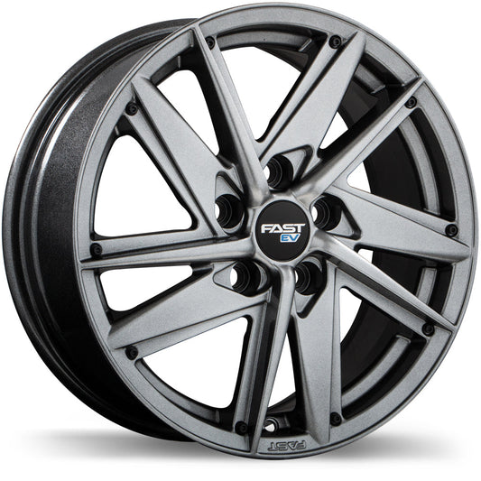 2023+ Audi Q4 e-tron 19” Winter Tire and Wheel Package (Studded Continental Tires)