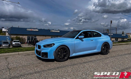 2023+ BMW M2 19" Winter Tire and Wheel Package (Studless Continental Tires and Superspeed Wheels)