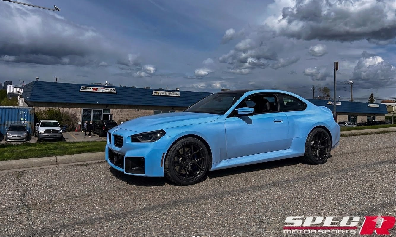 2023+ BMW M2 19" Winter Tire and Wheel Package (Performance Michelin Tires and Superspeed Wheels)