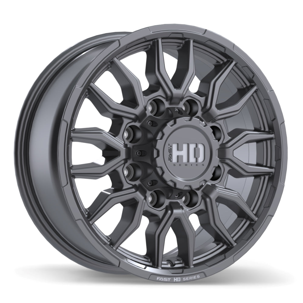 2023+ Ford F350 Single Rear Wheel 18” Winter Tire and Wheel Package (Studless Bridgestone Tires)