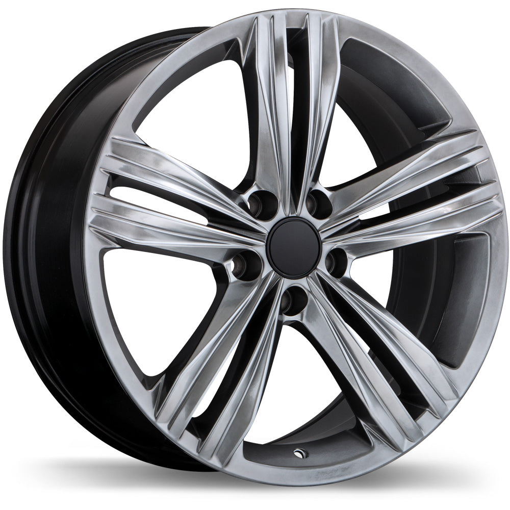 2019+ Audi Q3 17" Winter Tire and Wheel Package (Studded Continental Tires)