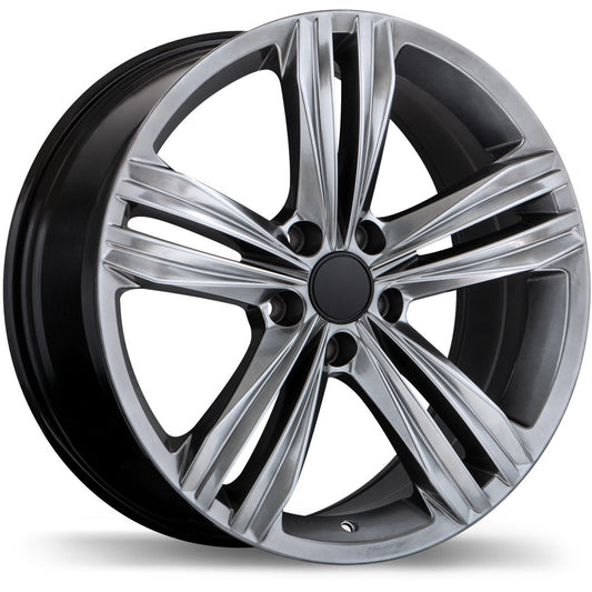 2019+ Audi Q3 17" Winter Tire and Wheel Package (Studded Continental Tires)