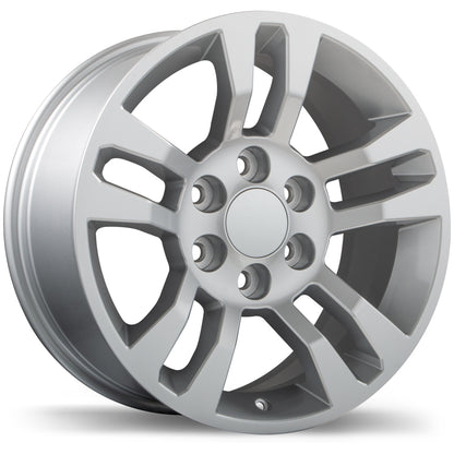 2019+ Chevrolet Silverado 1500 Non ZR2 18” Winter Tire and Wheel Package (Studded Continental Tires)