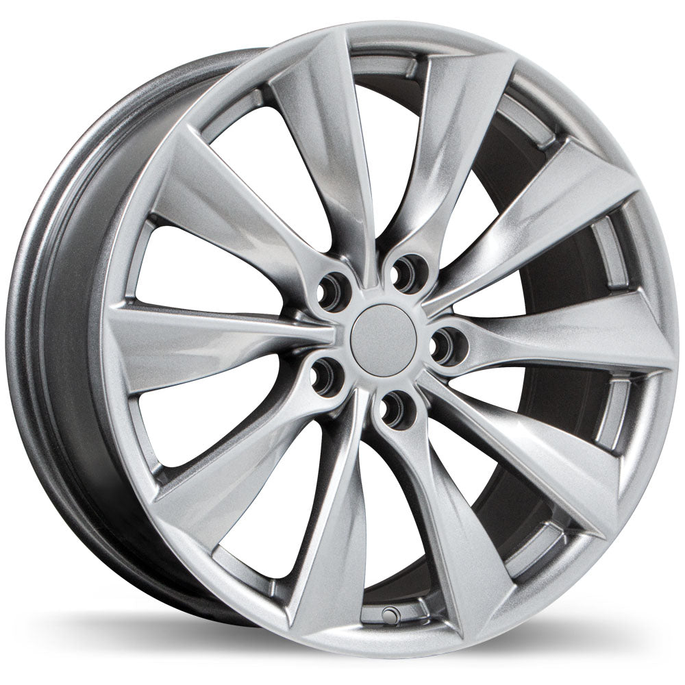 2021+ Tesla Model 3 18” Winter Tire and Wheel Package (Studless Continental Tires)