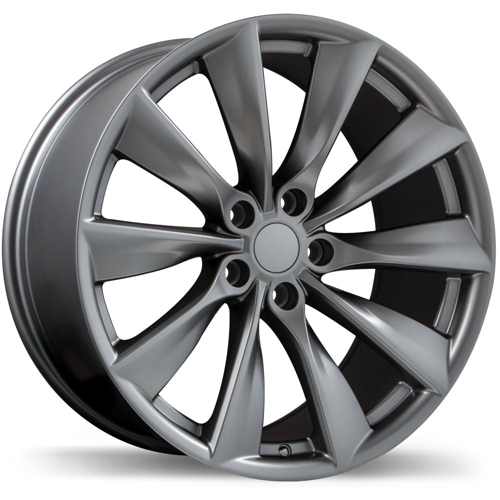 2020+ Tesla Model Y 19” Winter Tire and Wheel Package (Studless Continental Tires)