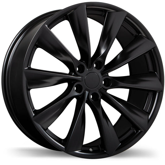 2020+ Tesla Model Y and Model Y Performance 19" Winter Tire and Wheel Package (Studless Michelin Tires and Replika Wheels)