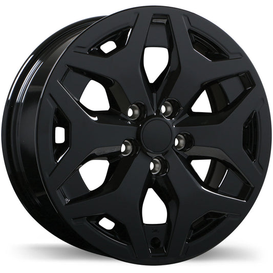 2024+ Subaru Crosstrek 17" Winter Tire and Wheel Package (Studded Continental Tires)