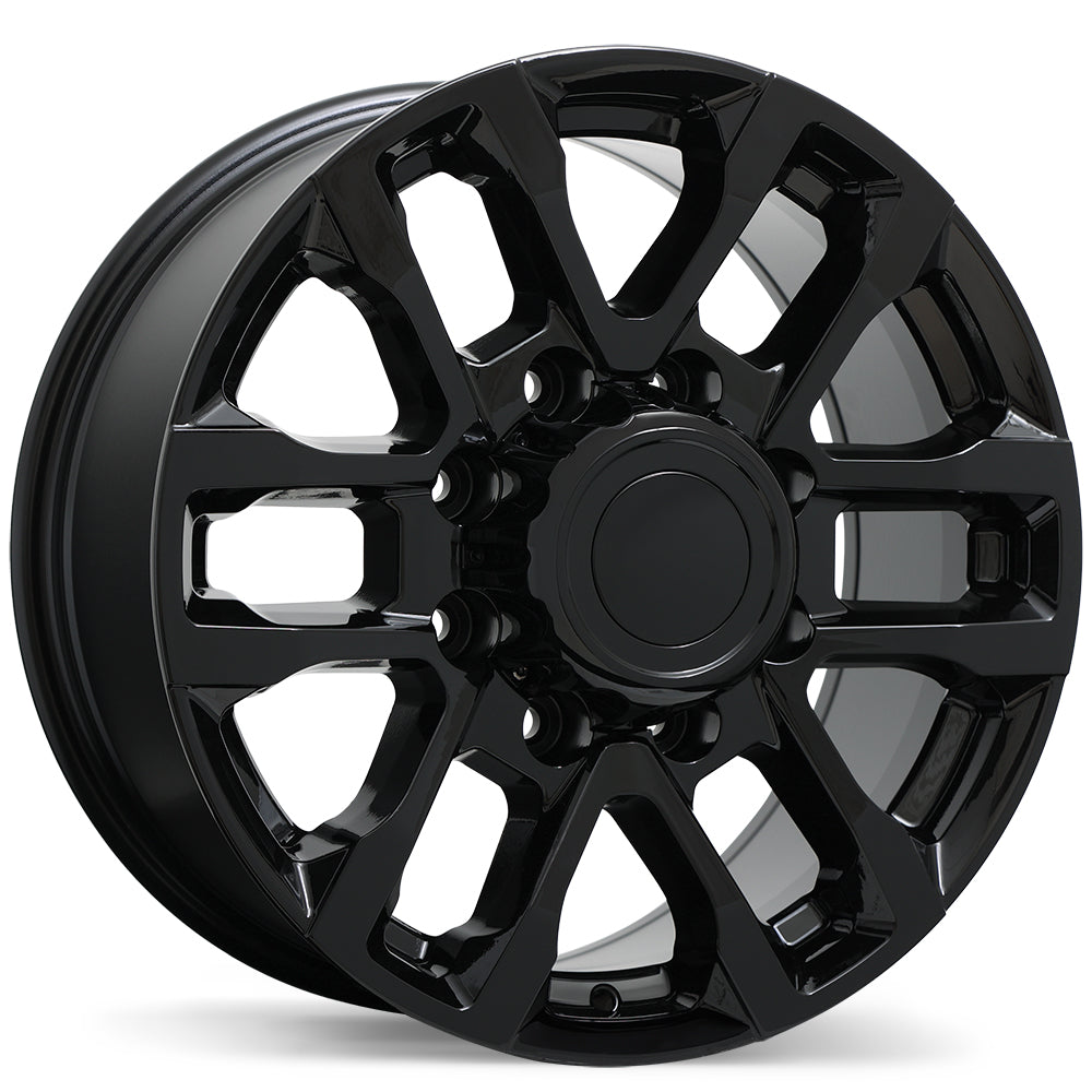 2020+ Chevrolet 2500 All 18” Winter Tire and Wheel Package (Studless Bridgestone Tires)