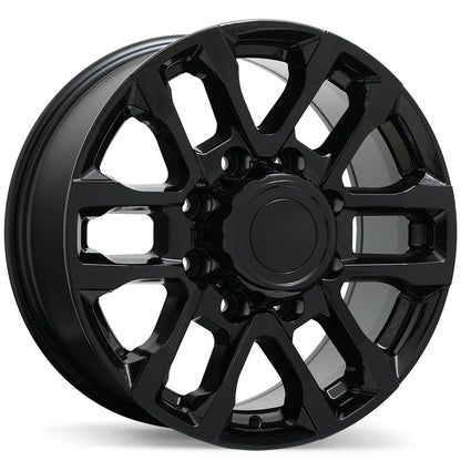 2020+ Chevrolet 2500 All 18” Winter Tire and Wheel Package (Studless Bridgestone Tires)