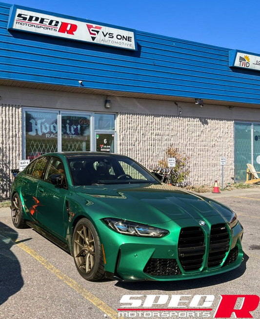 2021+ BMW M3 19" Winter Tire and Wheel Package (Performance Michelin Tires and Superspeed Wheels)