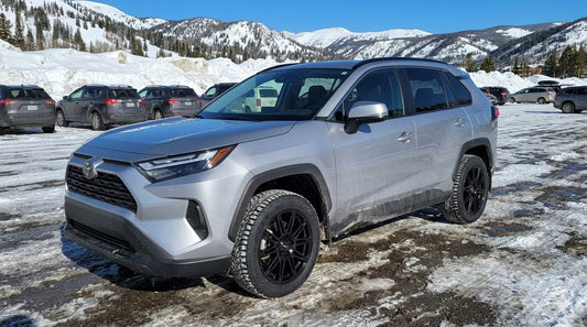 2019-2025 Toyota Rav4 17" Winter Tire and Wheel Package (Studless Michelin Tires and Fast Wheels)