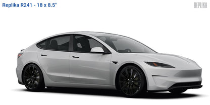 Tesla Model 3 Performance 18" Studded Package (Max Grip) Continental ICECONTACT XTRM & Fast R241 Wheel and Tire Package